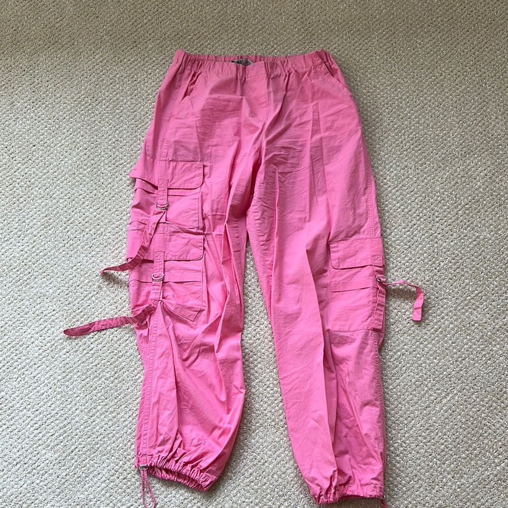 Zara Pink Cargo Pants
